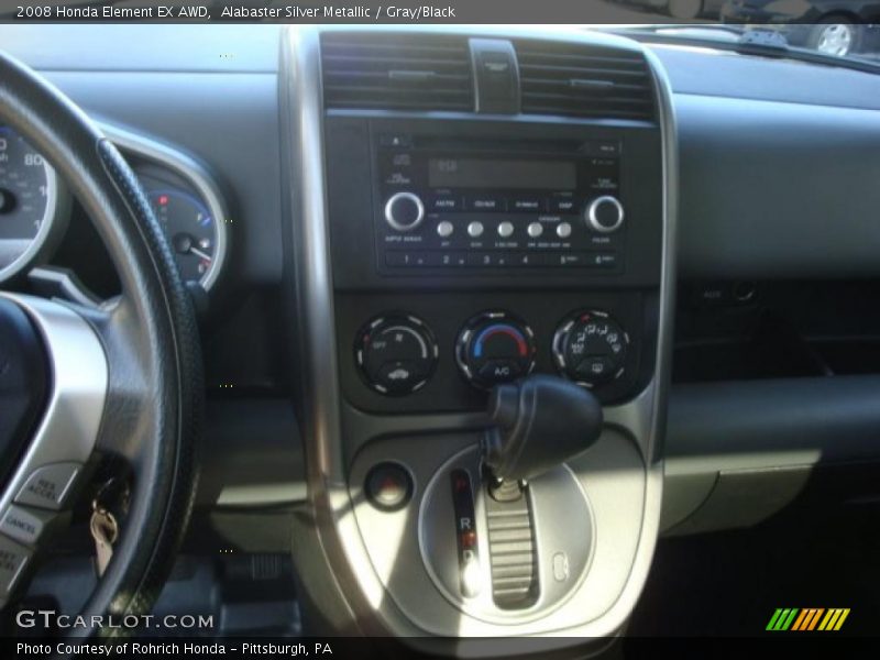 Alabaster Silver Metallic / Gray/Black 2008 Honda Element EX AWD