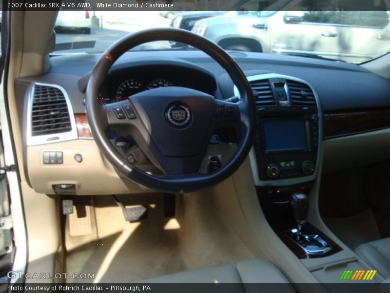 White Diamond / Cashmere 2007 Cadillac SRX 4 V6 AWD