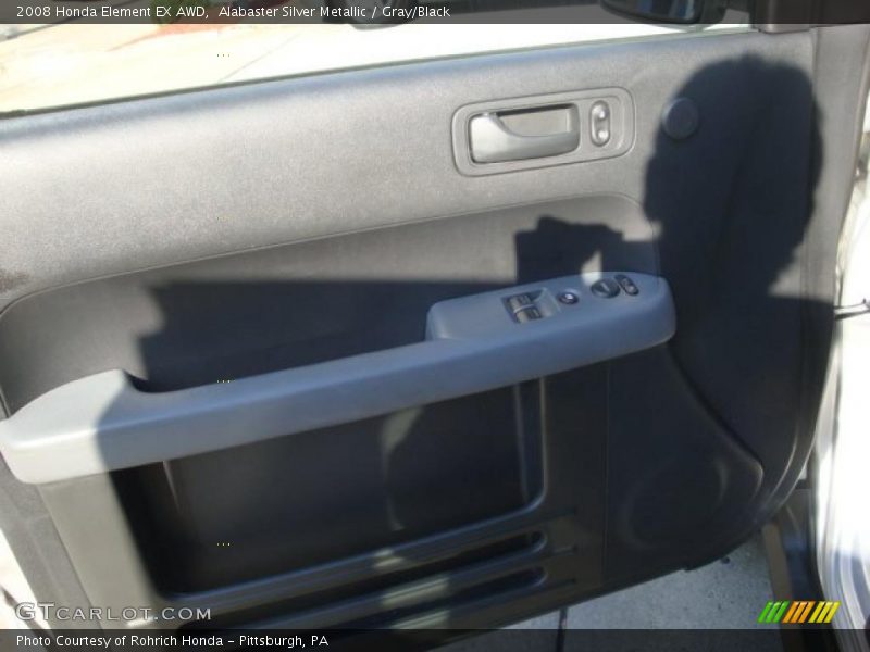 Alabaster Silver Metallic / Gray/Black 2008 Honda Element EX AWD