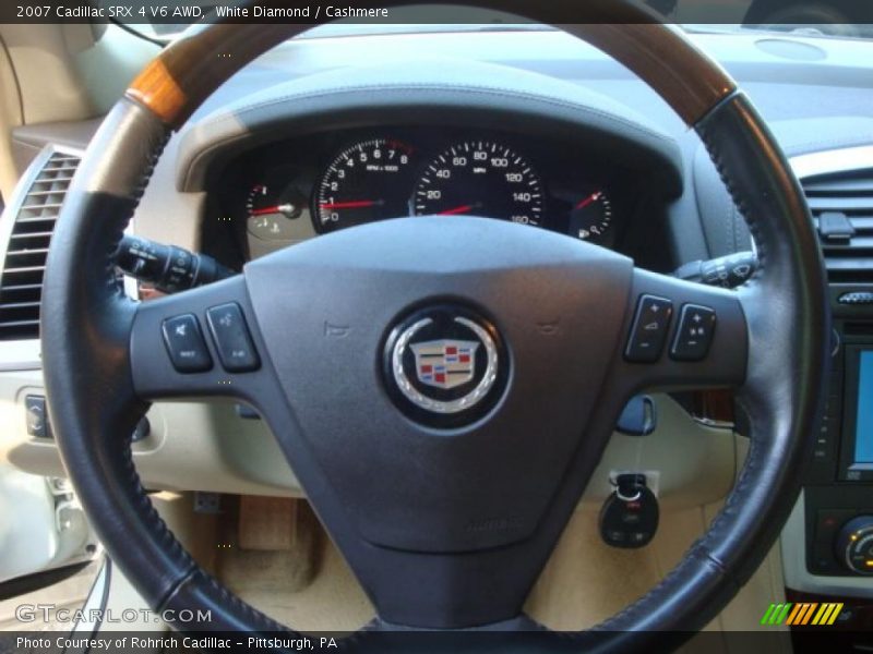 White Diamond / Cashmere 2007 Cadillac SRX 4 V6 AWD