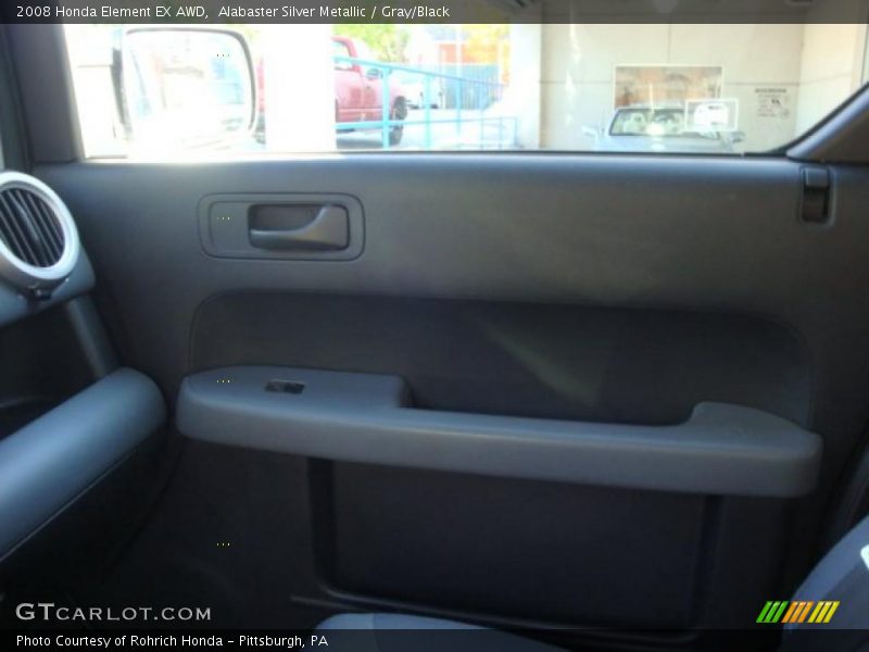 Alabaster Silver Metallic / Gray/Black 2008 Honda Element EX AWD