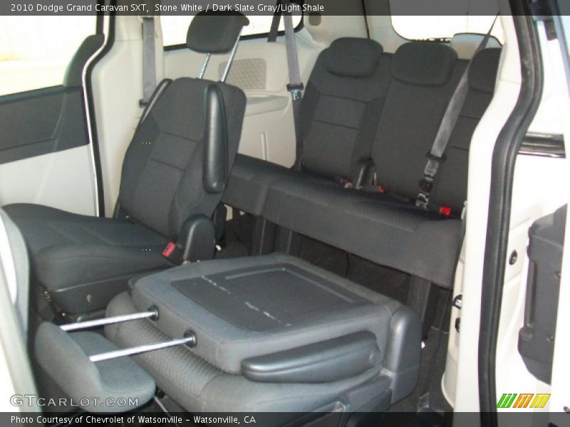 Stone White / Dark Slate Gray/Light Shale 2010 Dodge Grand Caravan SXT