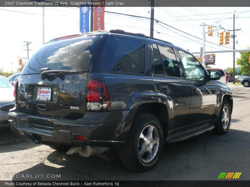 Graphite Metallic / Light Gray 2007 Chevrolet TrailBlazer LS 4x4