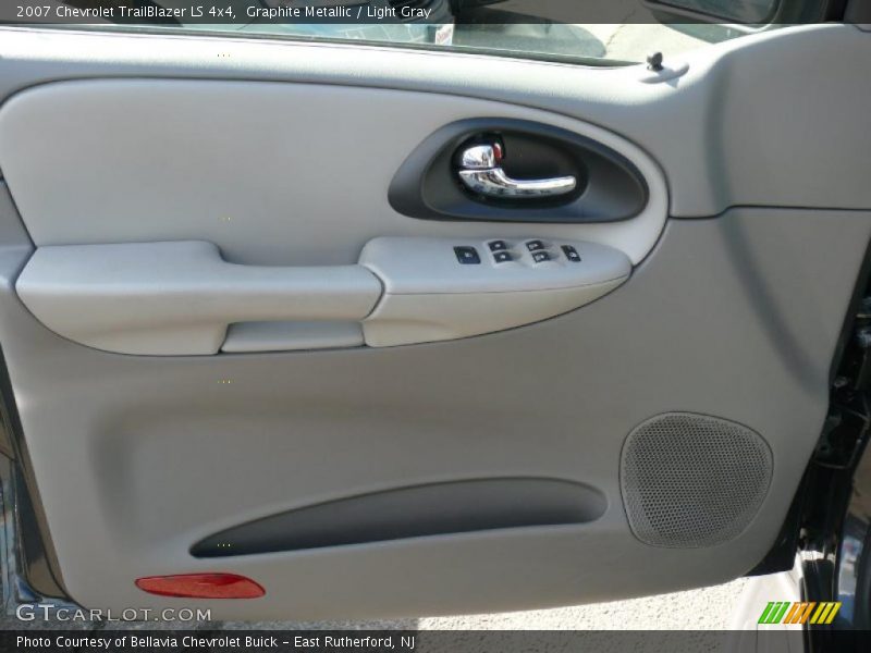 Graphite Metallic / Light Gray 2007 Chevrolet TrailBlazer LS 4x4