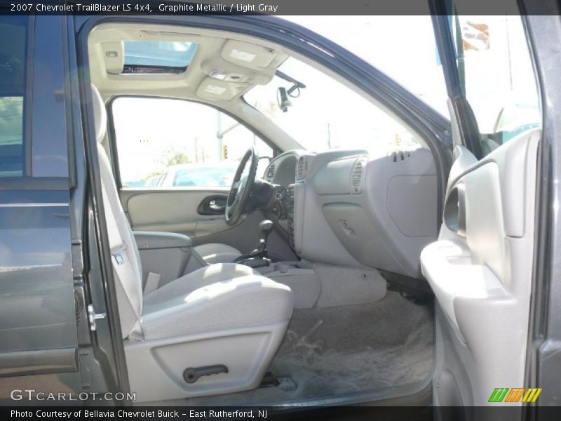 Graphite Metallic / Light Gray 2007 Chevrolet TrailBlazer LS 4x4