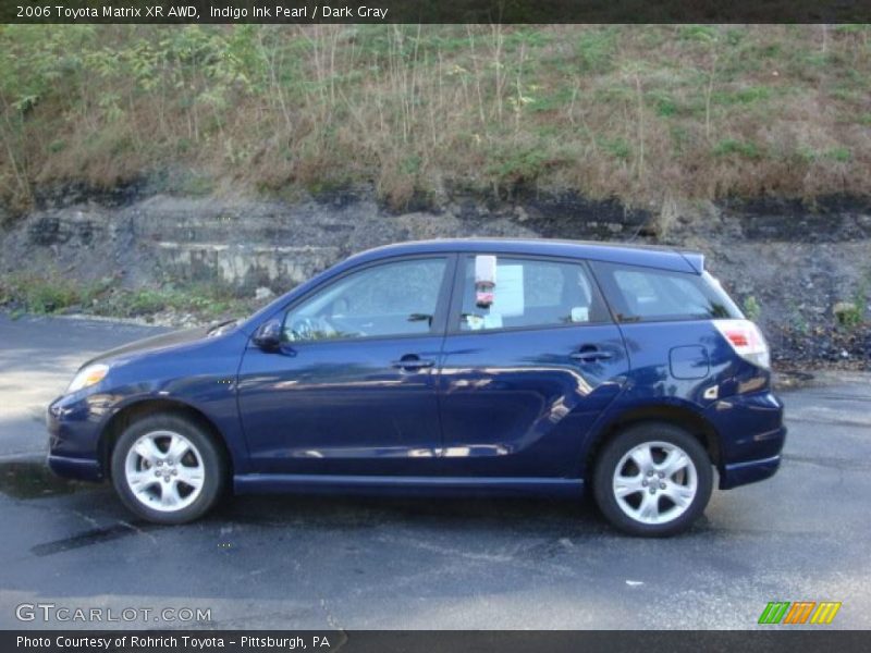 Indigo Ink Pearl / Dark Gray 2006 Toyota Matrix XR AWD