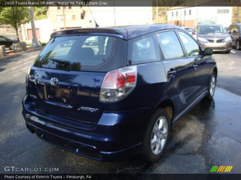 Indigo Ink Pearl / Dark Gray 2006 Toyota Matrix XR AWD