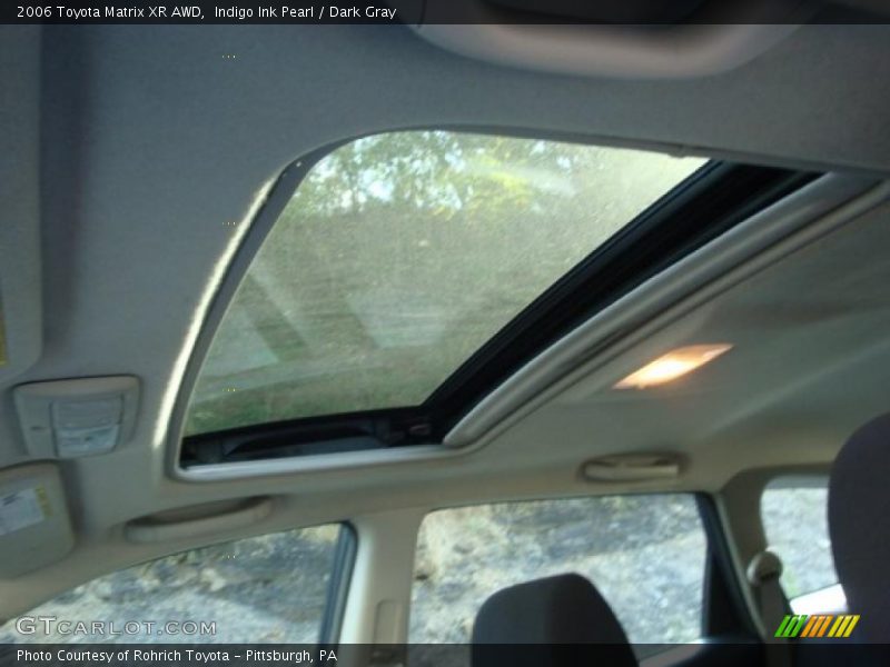 Indigo Ink Pearl / Dark Gray 2006 Toyota Matrix XR AWD