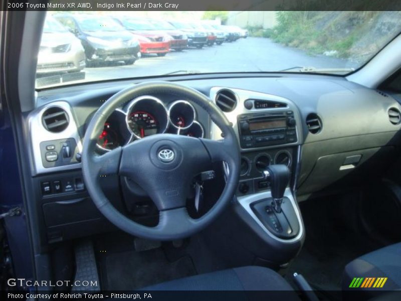 Indigo Ink Pearl / Dark Gray 2006 Toyota Matrix XR AWD