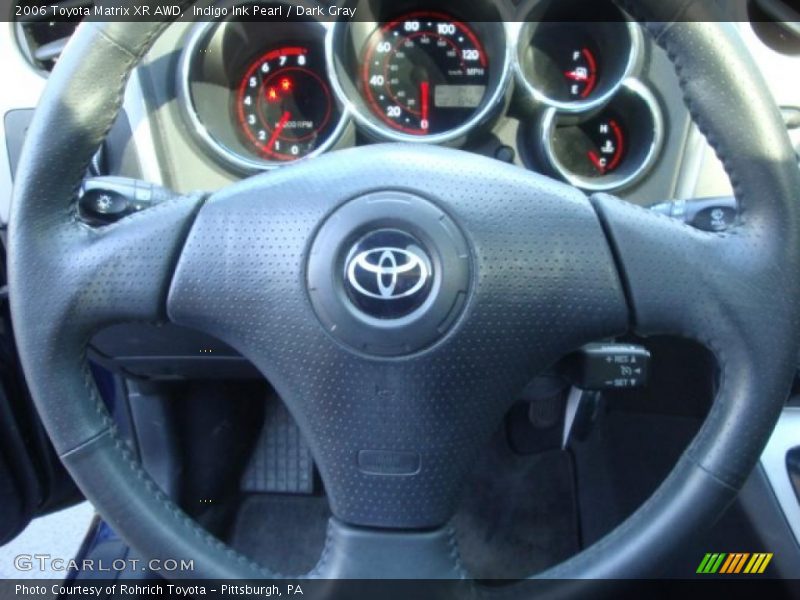 Indigo Ink Pearl / Dark Gray 2006 Toyota Matrix XR AWD
