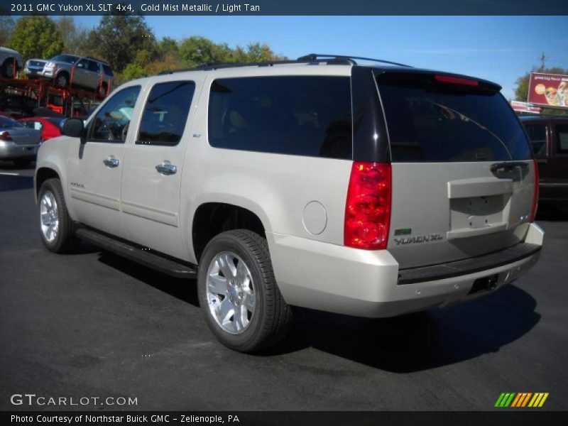 Gold Mist Metallic / Light Tan 2011 GMC Yukon XL SLT 4x4