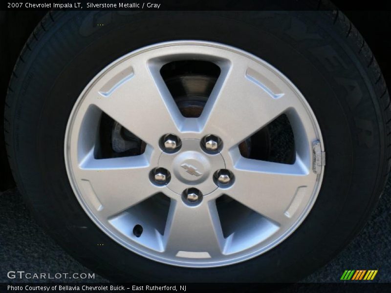 Silverstone Metallic / Gray 2007 Chevrolet Impala LT