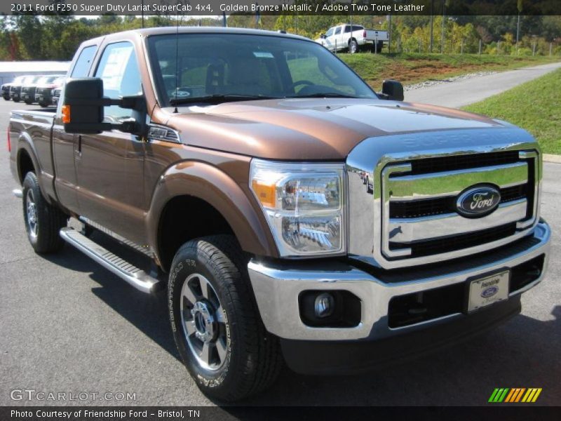  2011 F250 Super Duty Lariat SuperCab 4x4 Golden Bronze Metallic