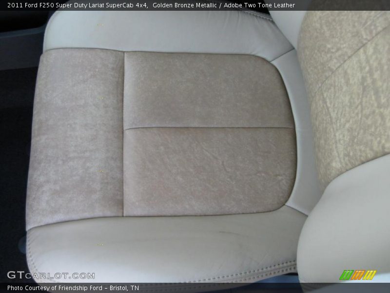 Golden Bronze Metallic / Adobe Two Tone Leather 2011 Ford F250 Super Duty Lariat SuperCab 4x4