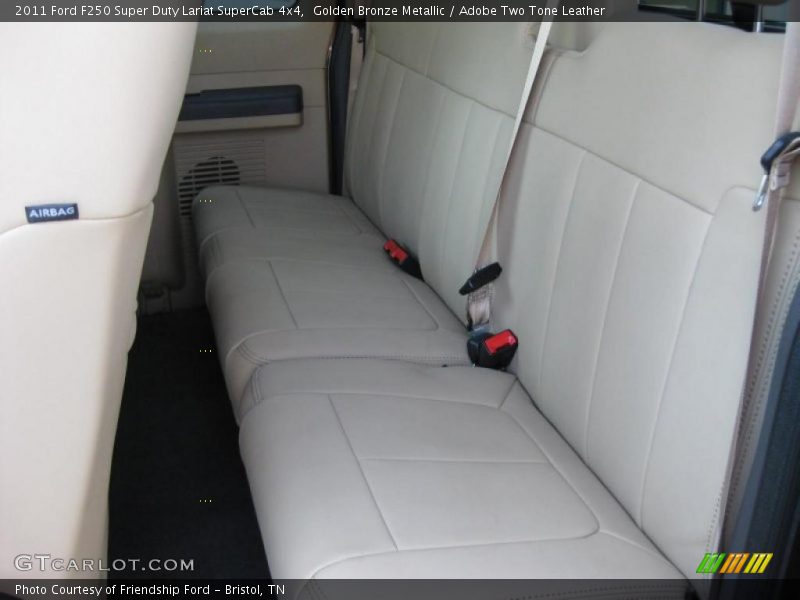 Golden Bronze Metallic / Adobe Two Tone Leather 2011 Ford F250 Super Duty Lariat SuperCab 4x4