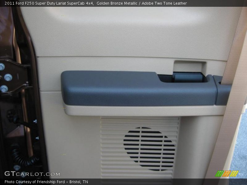 Golden Bronze Metallic / Adobe Two Tone Leather 2011 Ford F250 Super Duty Lariat SuperCab 4x4