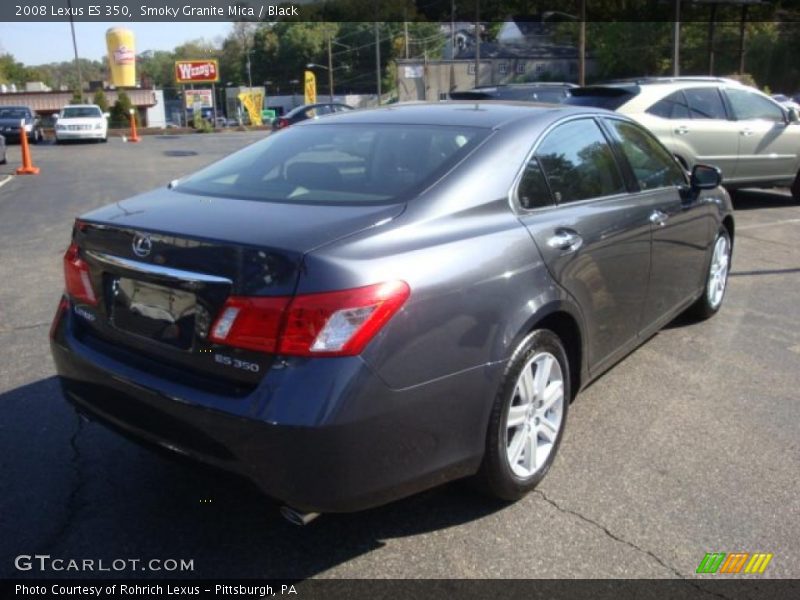 Smoky Granite Mica / Black 2008 Lexus ES 350