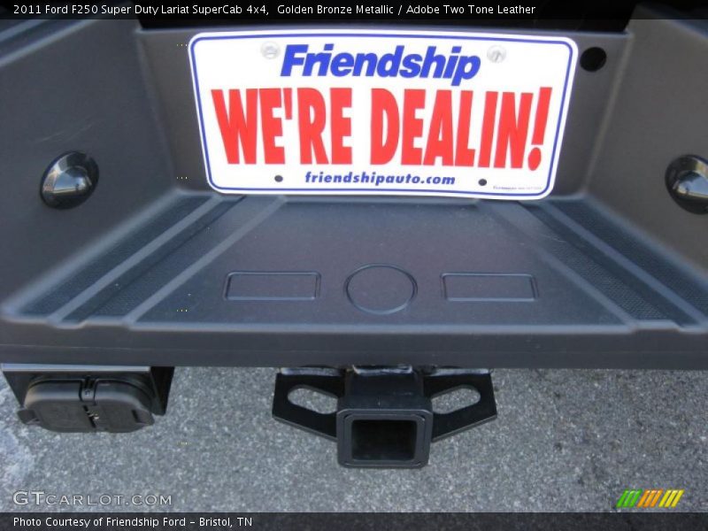 Golden Bronze Metallic / Adobe Two Tone Leather 2011 Ford F250 Super Duty Lariat SuperCab 4x4