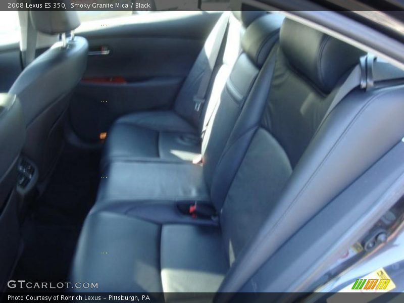 Smoky Granite Mica / Black 2008 Lexus ES 350