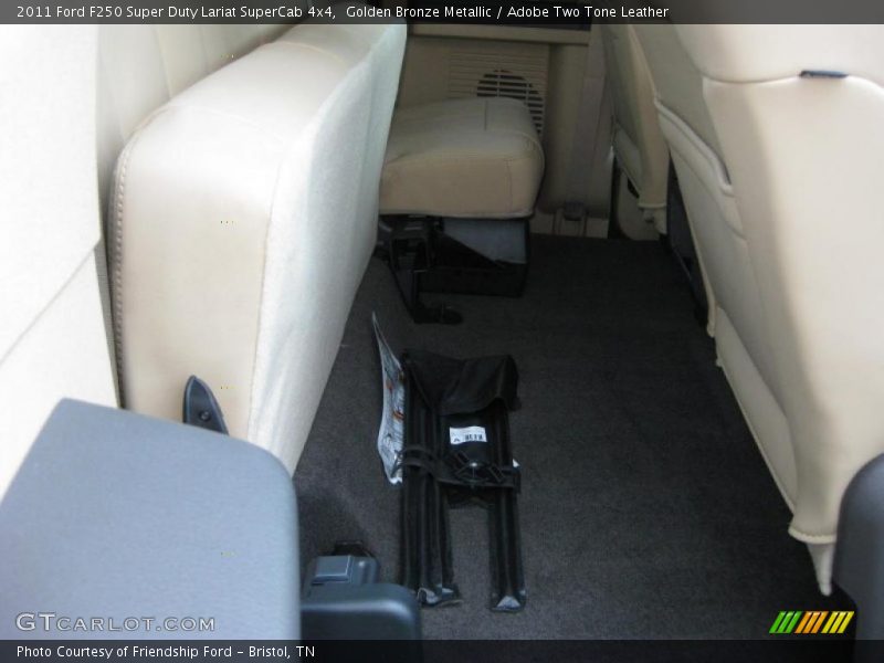 Golden Bronze Metallic / Adobe Two Tone Leather 2011 Ford F250 Super Duty Lariat SuperCab 4x4