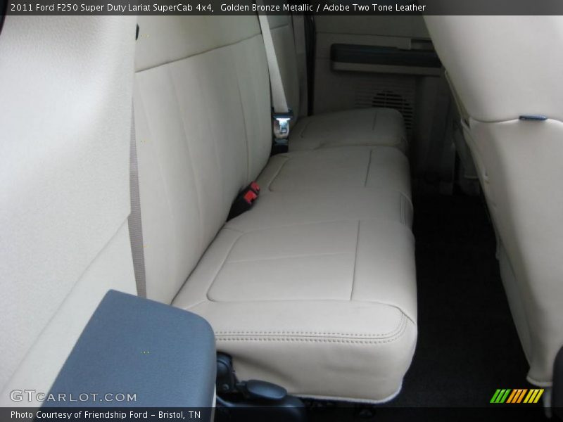 Golden Bronze Metallic / Adobe Two Tone Leather 2011 Ford F250 Super Duty Lariat SuperCab 4x4