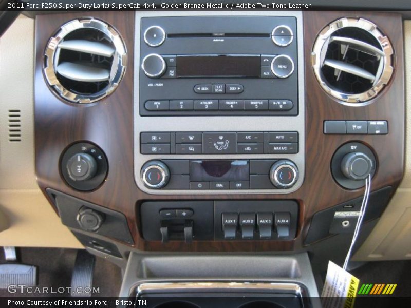 Controls of 2011 F250 Super Duty Lariat SuperCab 4x4