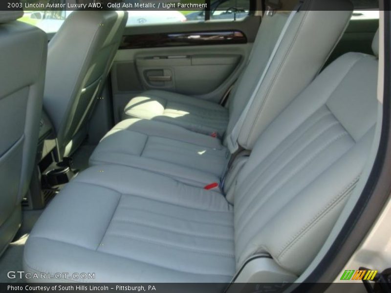 Gold Ash Metallic / Light Parchment 2003 Lincoln Aviator Luxury AWD