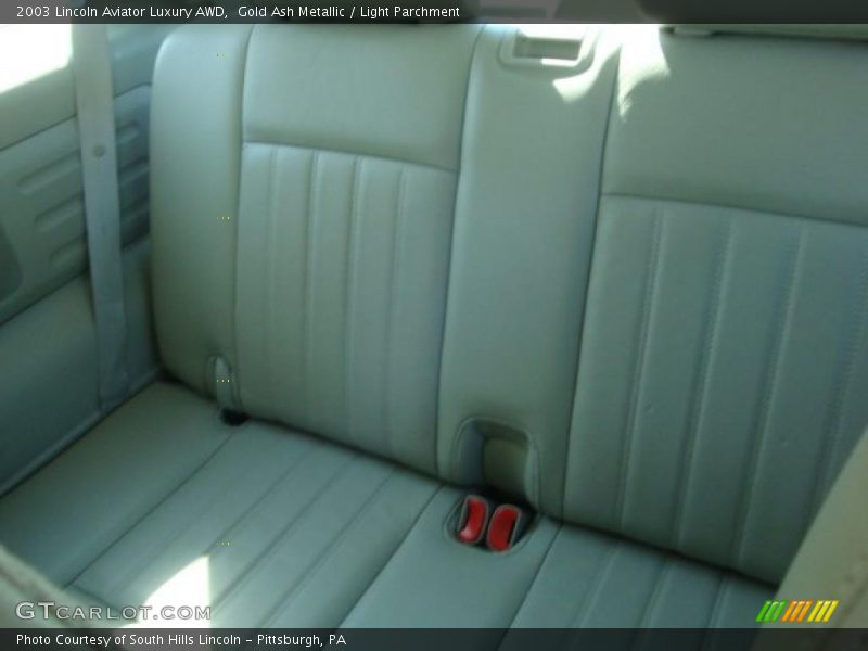 Gold Ash Metallic / Light Parchment 2003 Lincoln Aviator Luxury AWD