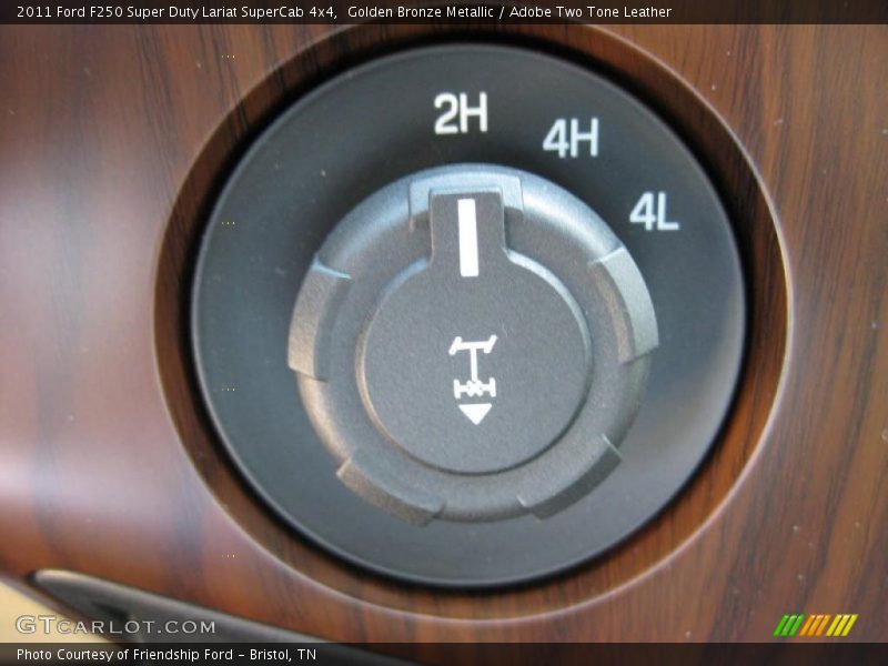 Golden Bronze Metallic / Adobe Two Tone Leather 2011 Ford F250 Super Duty Lariat SuperCab 4x4