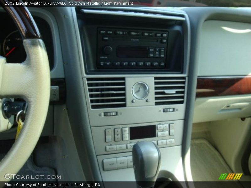 Gold Ash Metallic / Light Parchment 2003 Lincoln Aviator Luxury AWD