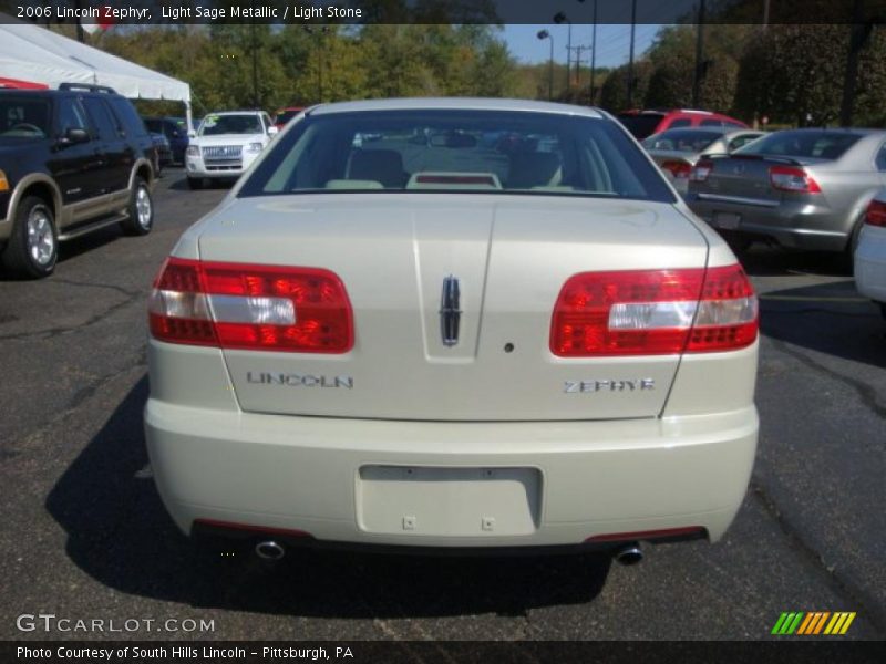 Light Sage Metallic / Light Stone 2006 Lincoln Zephyr