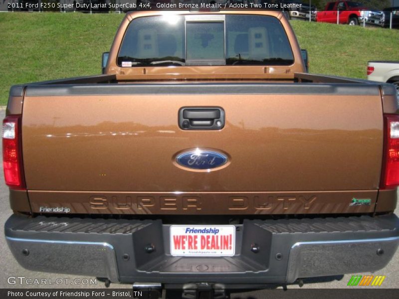  2011 F250 Super Duty Lariat SuperCab 4x4 Golden Bronze Metallic