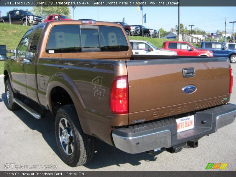 2011 F250 Super Duty Lariat SuperCab 4x4 Golden Bronze Metallic