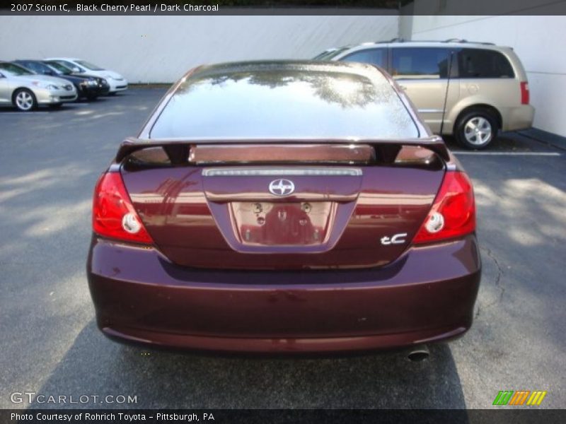 Black Cherry Pearl / Dark Charcoal 2007 Scion tC