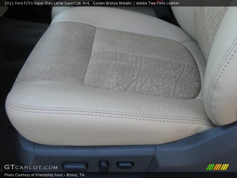Golden Bronze Metallic / Adobe Two Tone Leather 2011 Ford F250 Super Duty Lariat SuperCab 4x4
