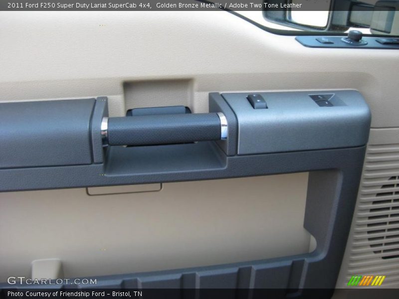 Golden Bronze Metallic / Adobe Two Tone Leather 2011 Ford F250 Super Duty Lariat SuperCab 4x4