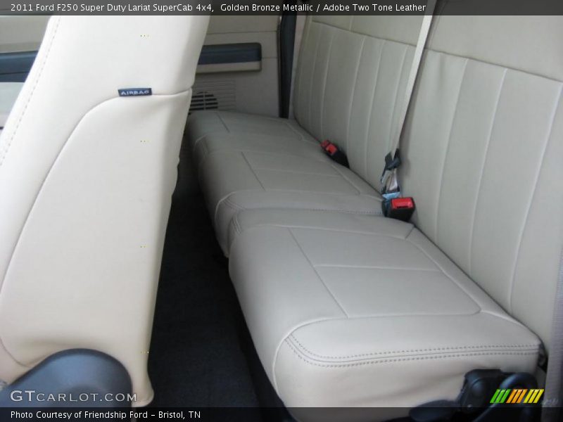 Golden Bronze Metallic / Adobe Two Tone Leather 2011 Ford F250 Super Duty Lariat SuperCab 4x4