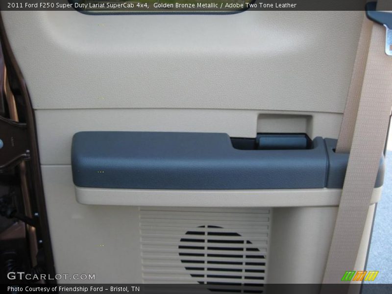 Golden Bronze Metallic / Adobe Two Tone Leather 2011 Ford F250 Super Duty Lariat SuperCab 4x4