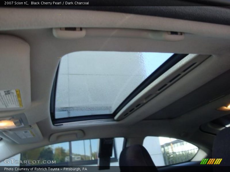 Black Cherry Pearl / Dark Charcoal 2007 Scion tC