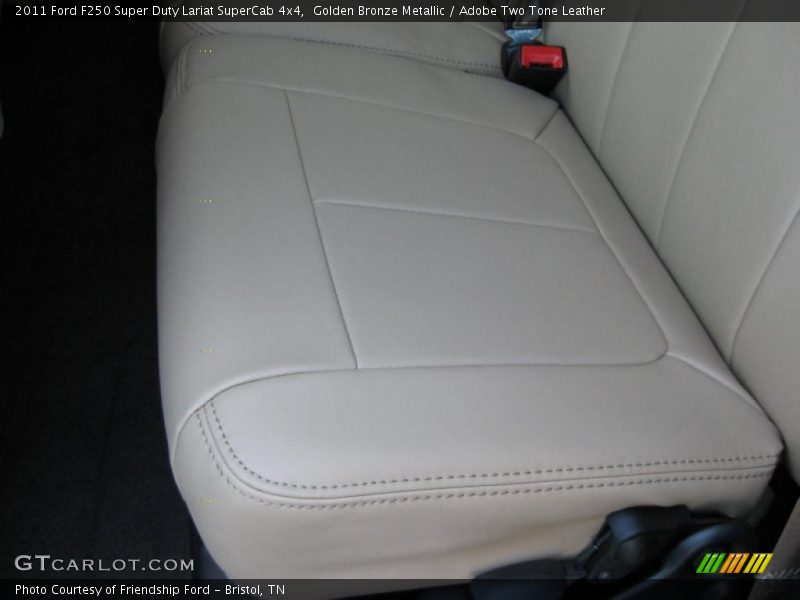 Golden Bronze Metallic / Adobe Two Tone Leather 2011 Ford F250 Super Duty Lariat SuperCab 4x4