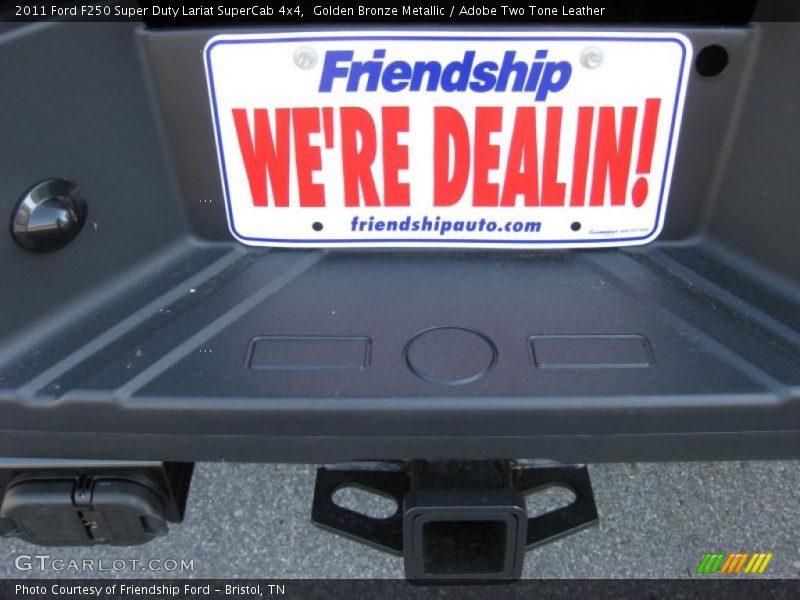 Golden Bronze Metallic / Adobe Two Tone Leather 2011 Ford F250 Super Duty Lariat SuperCab 4x4
