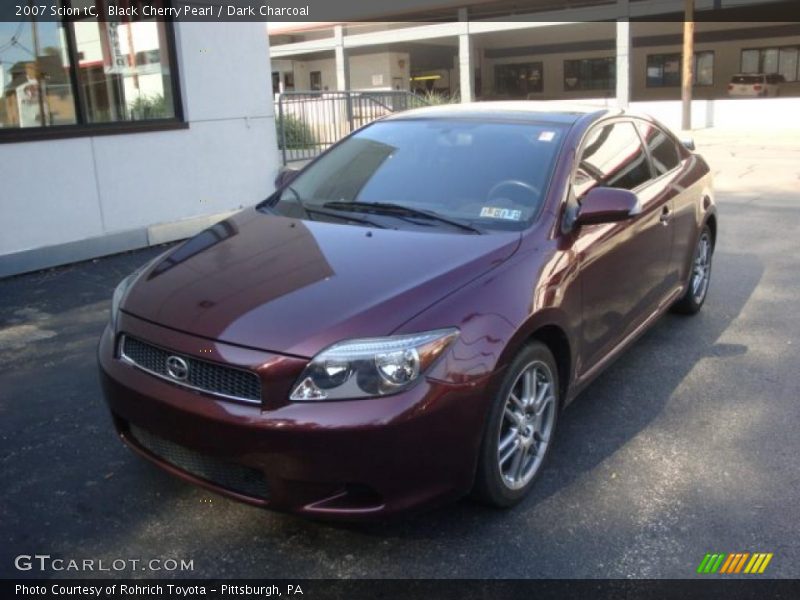 Black Cherry Pearl / Dark Charcoal 2007 Scion tC