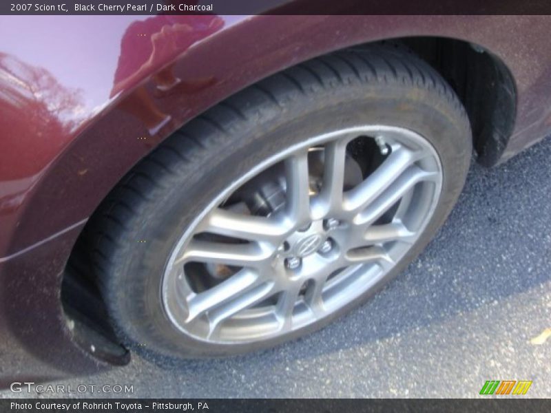 Black Cherry Pearl / Dark Charcoal 2007 Scion tC