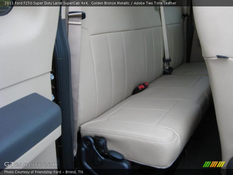 Golden Bronze Metallic / Adobe Two Tone Leather 2011 Ford F250 Super Duty Lariat SuperCab 4x4