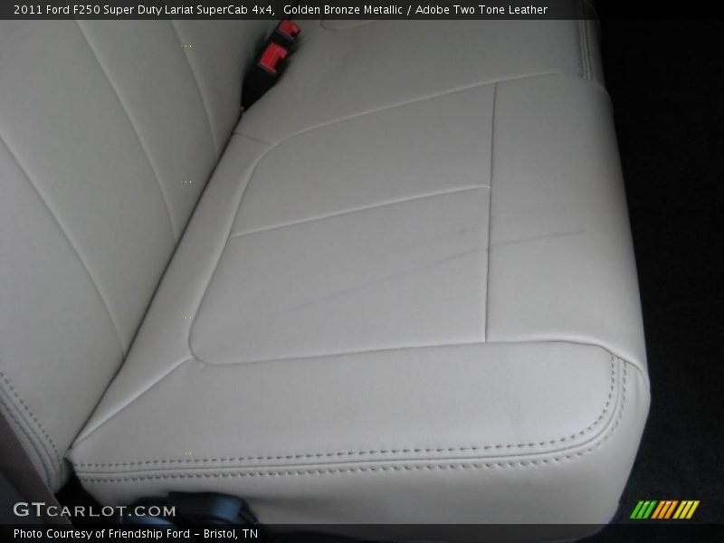 Golden Bronze Metallic / Adobe Two Tone Leather 2011 Ford F250 Super Duty Lariat SuperCab 4x4