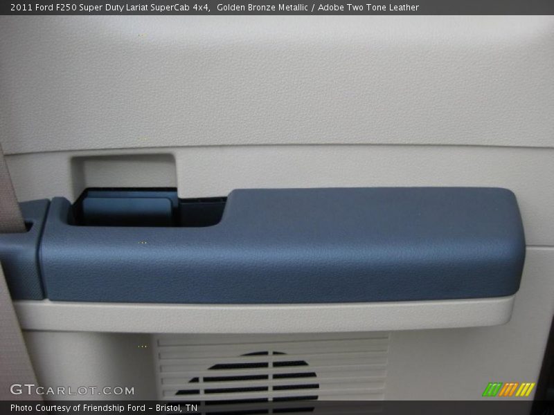 Golden Bronze Metallic / Adobe Two Tone Leather 2011 Ford F250 Super Duty Lariat SuperCab 4x4