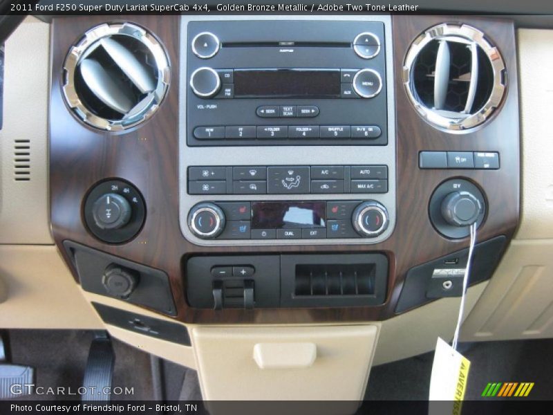 Controls of 2011 F250 Super Duty Lariat SuperCab 4x4