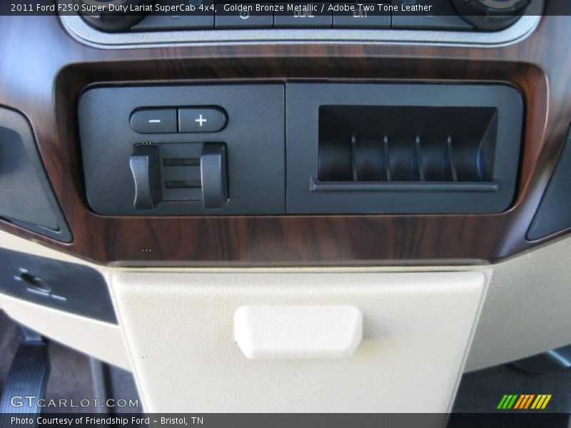 Golden Bronze Metallic / Adobe Two Tone Leather 2011 Ford F250 Super Duty Lariat SuperCab 4x4
