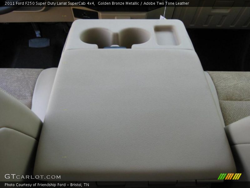 Golden Bronze Metallic / Adobe Two Tone Leather 2011 Ford F250 Super Duty Lariat SuperCab 4x4