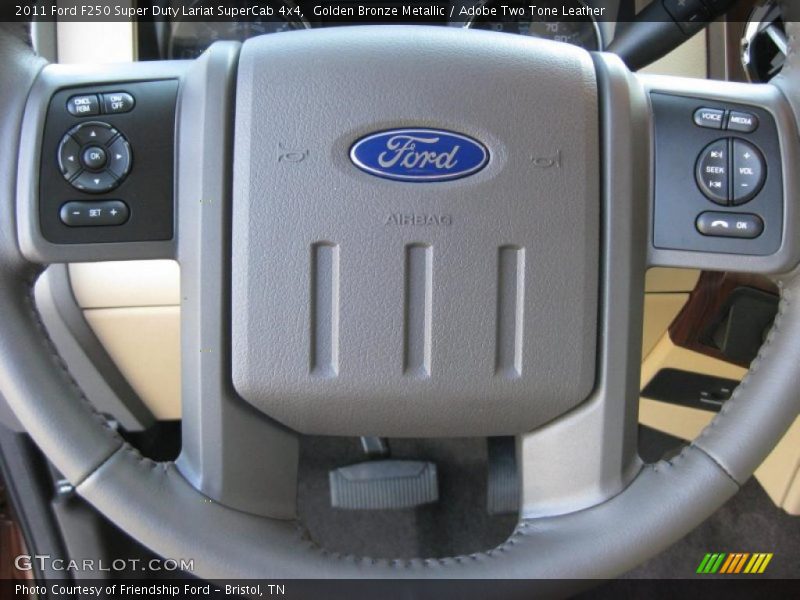 Controls of 2011 F250 Super Duty Lariat SuperCab 4x4